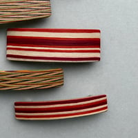 [KOSTKAMM] Natural Wood Hair Clip /  Pattern/ 8cm /9523p