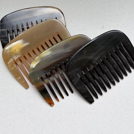 [KOSTKAMM]  Horn Comb / Wide / 10 cm / 110 H