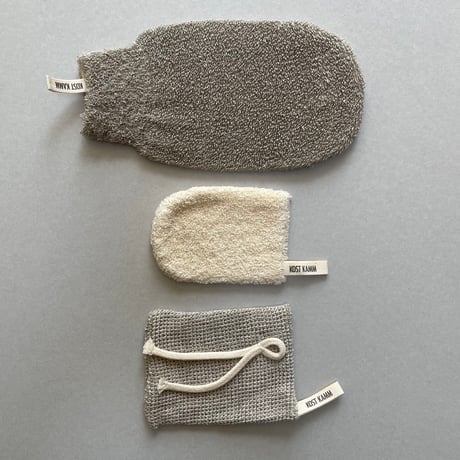 [KOSTKAMM]   Make-up removal glove / Organic cotton