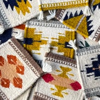 [ARTE ZAPOTECO] Wool Coaster / 12cm x 12cm