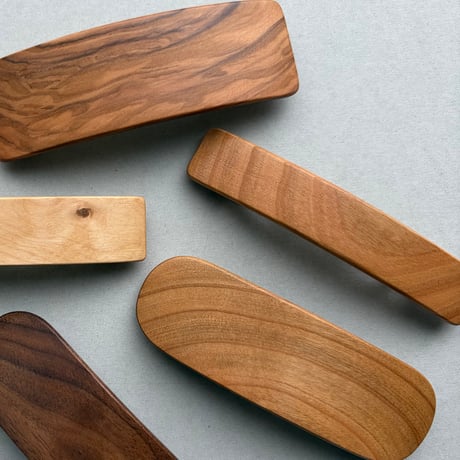 [KOSTKAMM] Natural Wood Hair Clip 10cm/9501