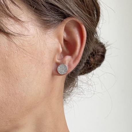 [ishi jewelry]  gonul collection / silver earrings