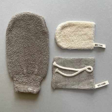 [KOSTKAMM] Linen Massage glove