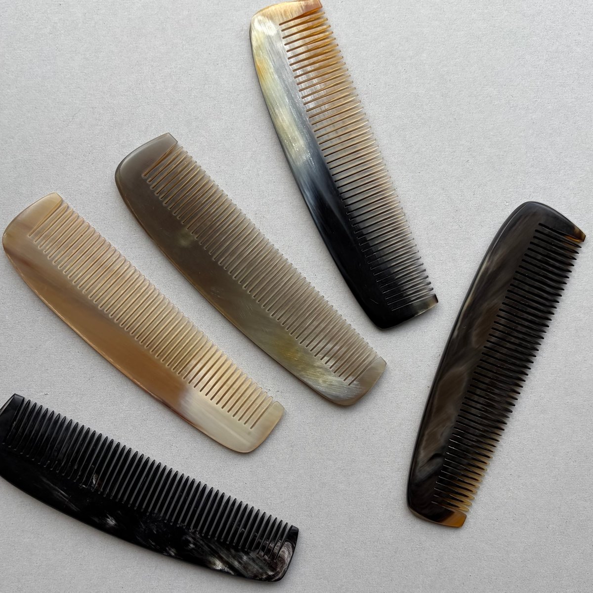KOSTKAMM] Horn Pocket Comb / Narrow / 13.5cm
