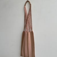 [pips]  Cotton Handwoven Hammock bag / pink