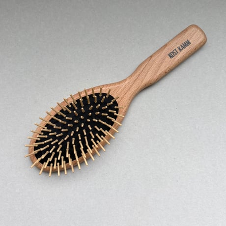 [KOSTKAMM]  Waxed Beech Wood Oval Hair Brush  / 21.5cm / オーバル型ブラシ / 4510