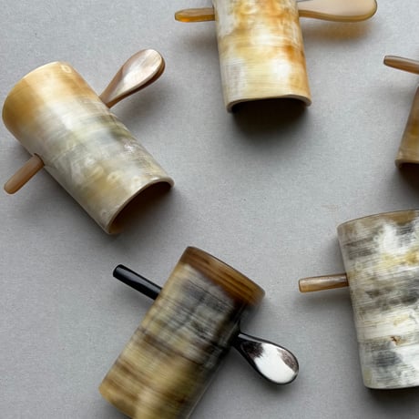 [KOSTKAMM]  Horn Hair Clip with Stick / 9438