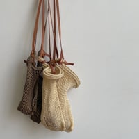 [pips]  Agave Market Bag  / Mini Size / Natural or Brown