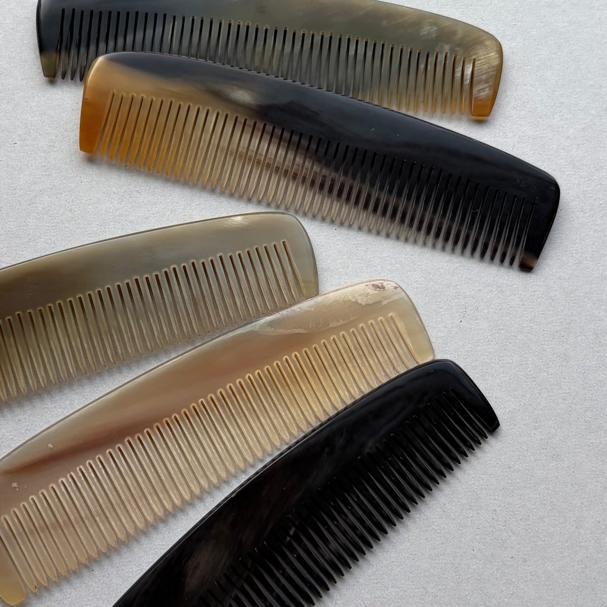 KOSTKAMM] Horn Pocket Comb / Narrow / 13.5cm