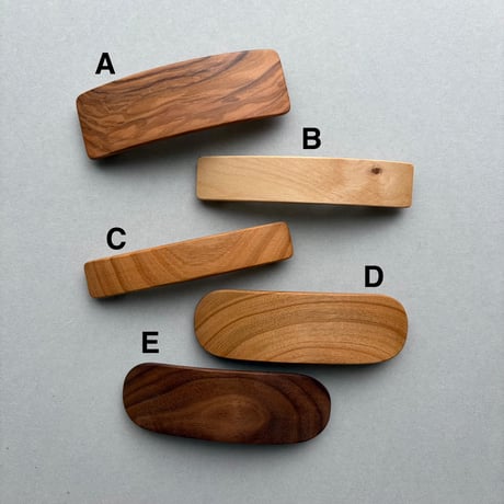 [KOSTKAMM] Natural Wood Hair Clip 10cm/9501