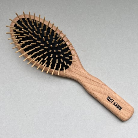 [KOSTKAMM]  Waxed Beech Wood Oval Hair Brush  / 21.5cm / オーバル型ブラシ / 4510