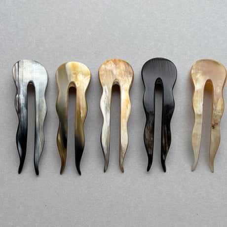 [KOSTKAMM]   Horn Hair Sticks / Short / 9432