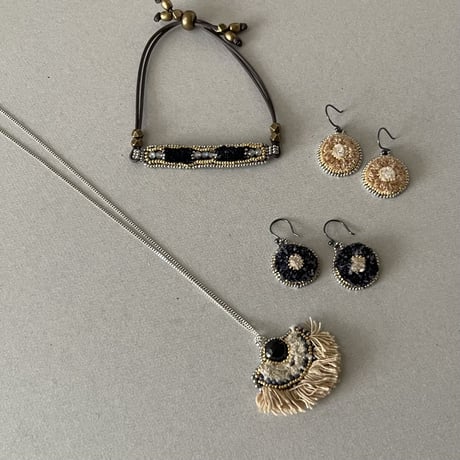 [ishi  jewelry] Cajonos collection / ABANICO