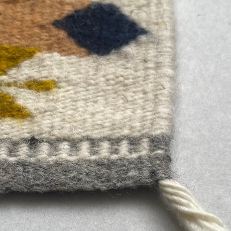 [ARTE ZAPOTECO] Wool Coaster / 12cm x 12cm