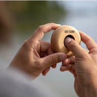 [KOSTKAMM]  Waxed Beech Wood Pop up  Brush / Round pin / 7cm