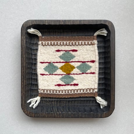 [ARTE ZAPOTECO] Wool Coaster / 12cm x 12cm