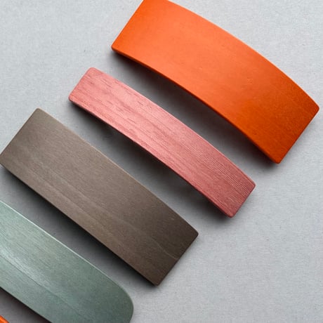 [KOSTKAMM] Natural Wood Hair Clip 10cm/9521