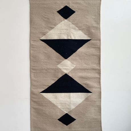 [ARTE ZAPOTECO]   “kite”   Wool Rug   /  78cm x 155cm
