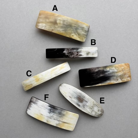 [KOSTKAMM]  Horn Hair Clip / 10cm / 9531