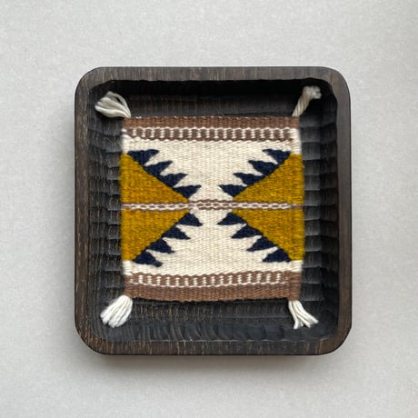 [ARTE ZAPOTECO] Wool Coaster / 12cm x 12cm