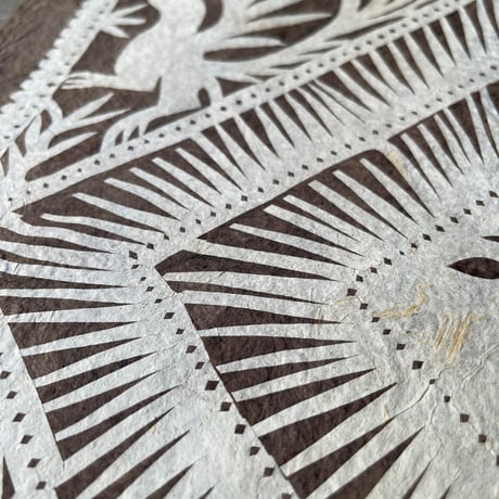 AMATE CALADO(切り絵) BARK PAPER
