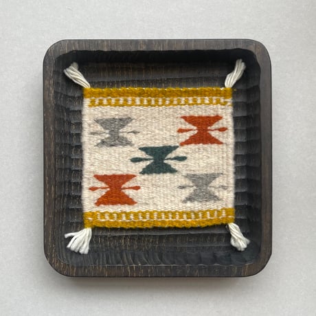 [ARTE ZAPOTECO] Wool Coaster / 12cm x 12cm
