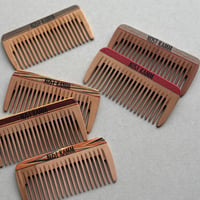 [KOSTKAMM]  Wooden Mini Pocket Comb /  19b