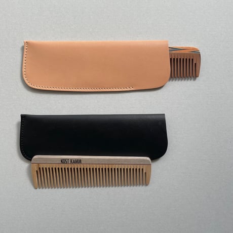 [KOSTKAMM]  Vegetable Tanned Leather case  / 60 H / 17 E