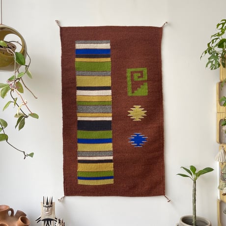 [ARTE ZAPOTECO] Wool Rug   59cm x 100cm