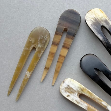 [KOSTKAMM]   Horn Hair Sticks / Short / 9431