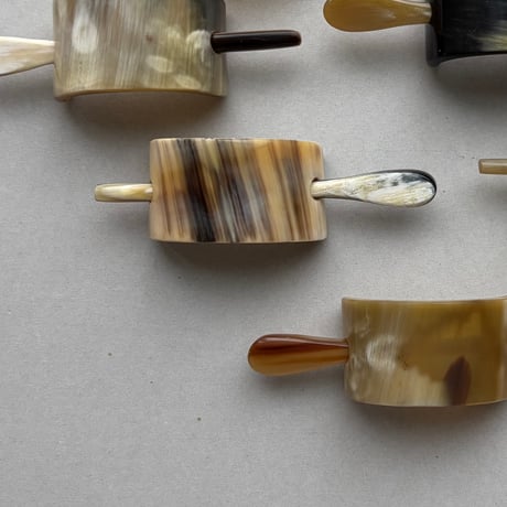 [KOSTKAMM]  Horn Hair Clip with Stick / 9437