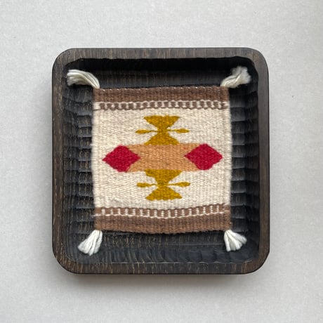 [ARTE ZAPOTECO] Wool Coaster / 12cm x 12cm