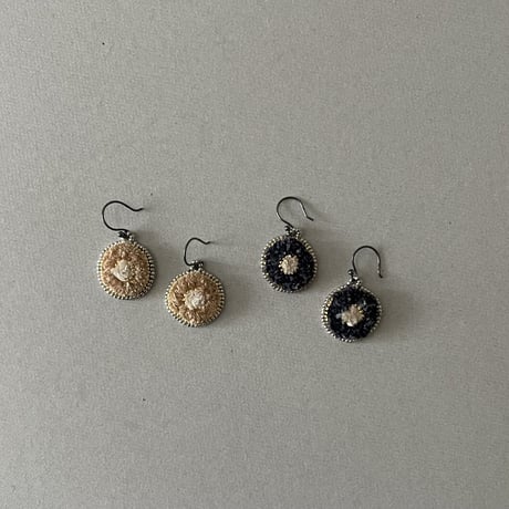[ishi  jewelry] Cajonos collection /earring / low silk