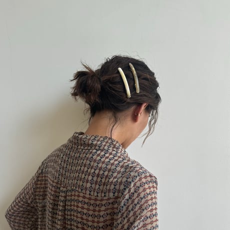 [KOSTKAMM]  Horn Extra Slender hair clip 6cm/9535