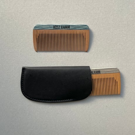 [KOSTKAMM]  Wooden Mini Pocket Comb / 20b