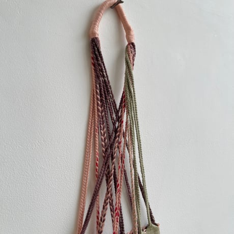 [pips]  Cotton Handwoven Hammock bag / forest