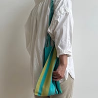 [pips]  Cotton Handwoven Hammock Bag / Green