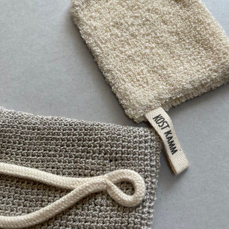 [KOSTKAMM]   Make-up removal glove / Organic cotton