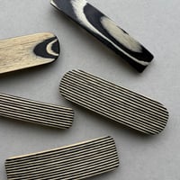 [KOSTKAMM] Natural Wood Hair Clip /  pattern /6cm /9524P