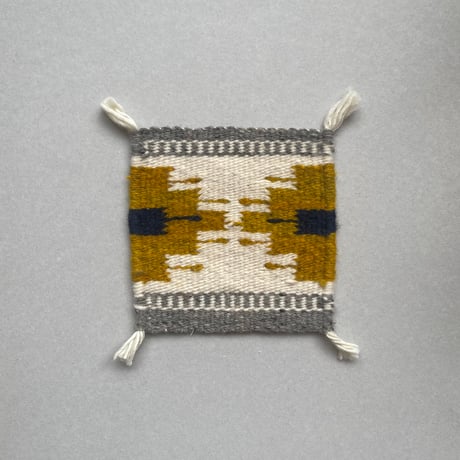 [ARTE ZAPOTECO] Wool Coaster / 12cm x 12cm