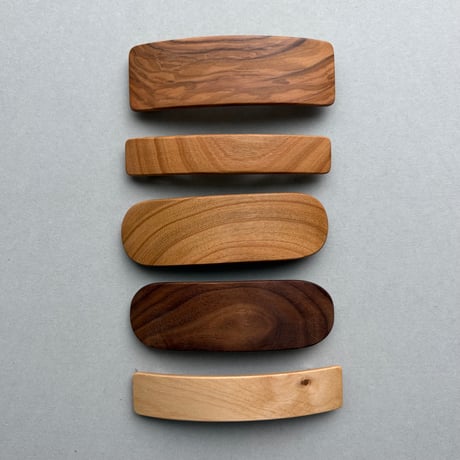[KOSTKAMM] Natural Wood Hair Clip 10cm/9501