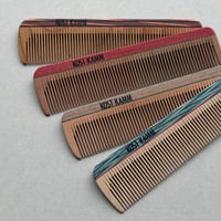 [KOSTKAMM]  Wood Pocket Comb / Narrow / 15b