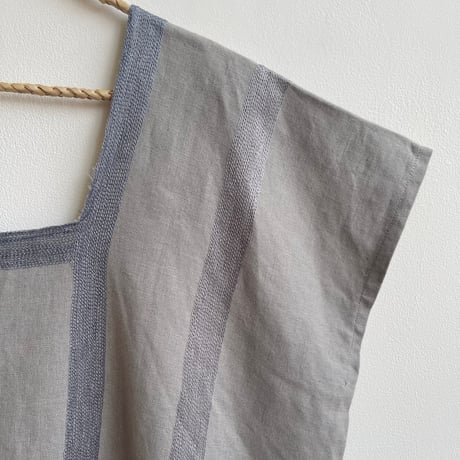 [pips] Linen Hupil Long  / square
