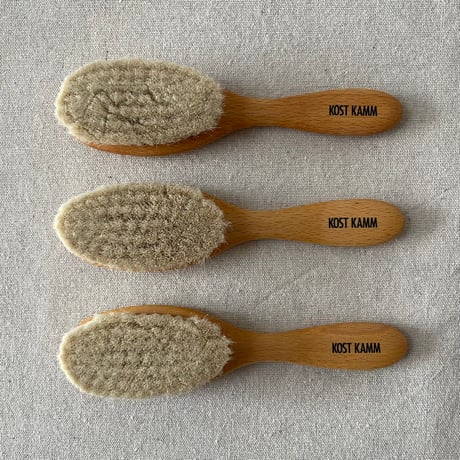 [KOSTKAMM]  Waxed Beech Wood Baby Brush