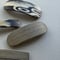 [KOSTKAMM] Natural Wood Hair Clip / Pattern / 10cm / 9521P