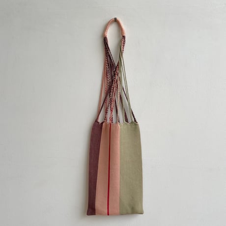 [pips]  Cotton Handwoven Hammock bag / forest