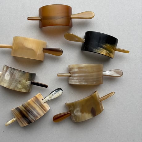 [KOSTKAMM]  Horn Hair Clip with Stick / 9437