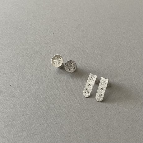 [ishi jewelry]  gonul collection / silver earrings