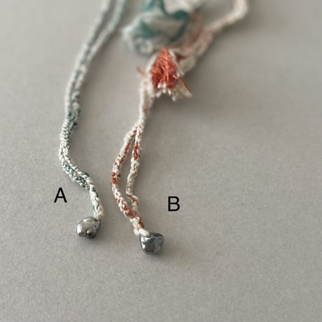 [ishi  jewelry] keshi pearl necklace / pips original