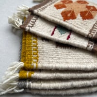[ARTE ZAPOTECO] Wool Coaster / 12cm x 12cm